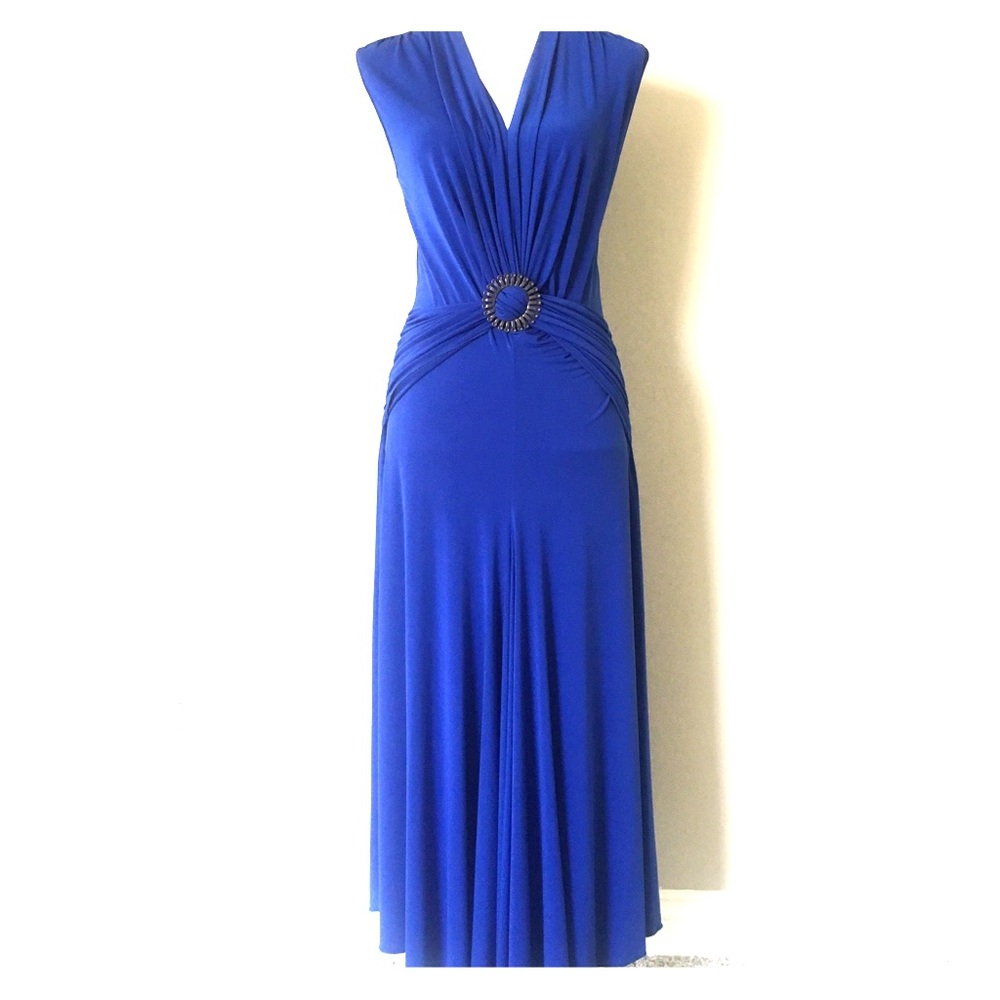 Heine royal blue evening dress
